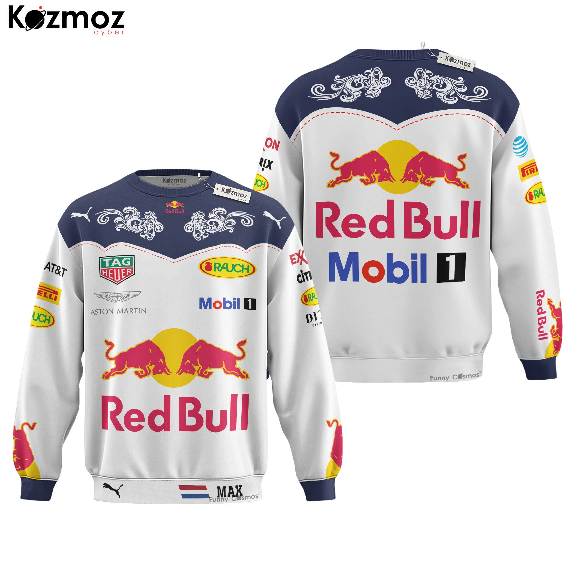 Max Verstappen , Daniel Ricciardo Racing Costume Suit 2018 Austin GP Edition - RB Racing Team