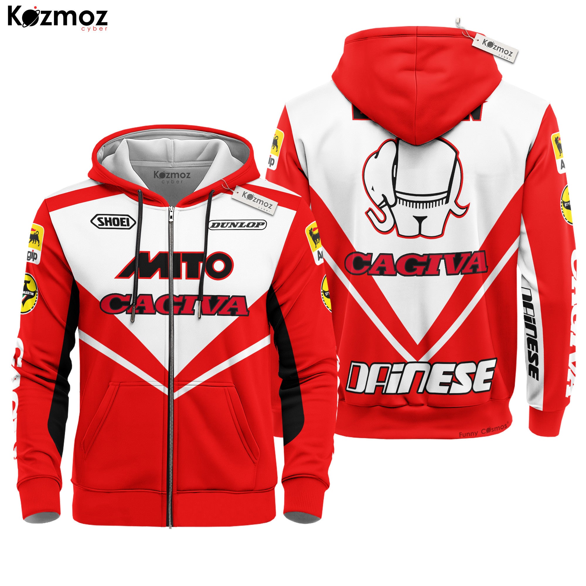 Eddie Lawson Racing Costume Suit 1992 - Cagiva GP500 Racing
