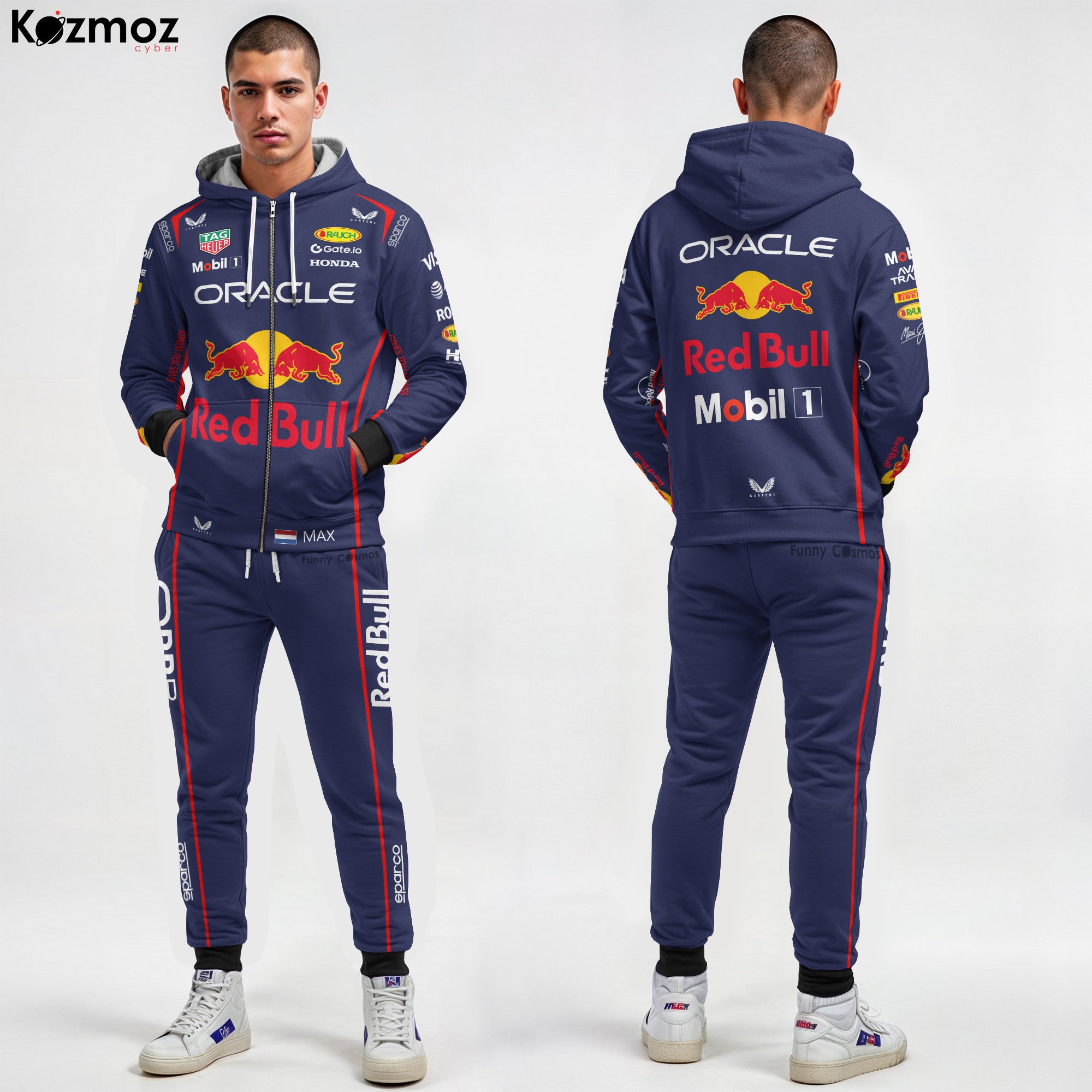Max Verstappen Racing Costume Suit 2025 - RB Racing Team