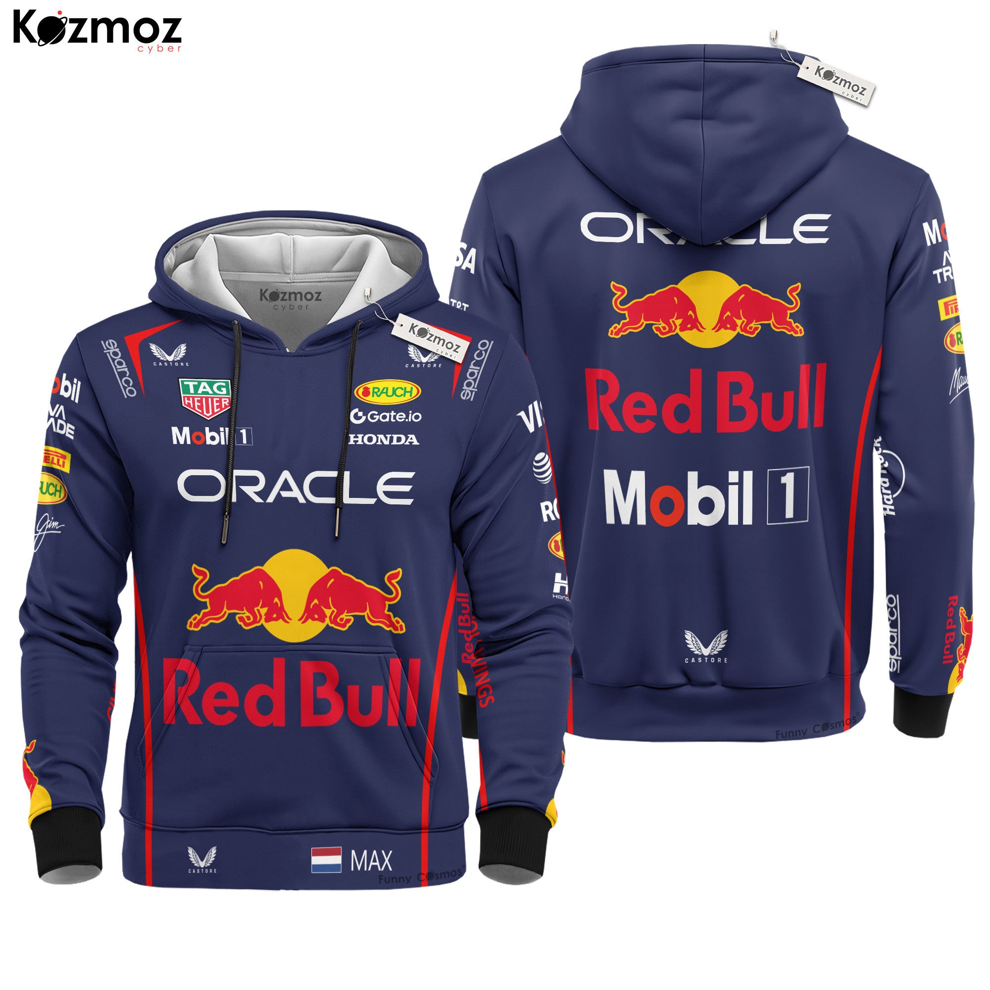 Max Verstappen Racing Costume Suit 2025 - RB Racing Team