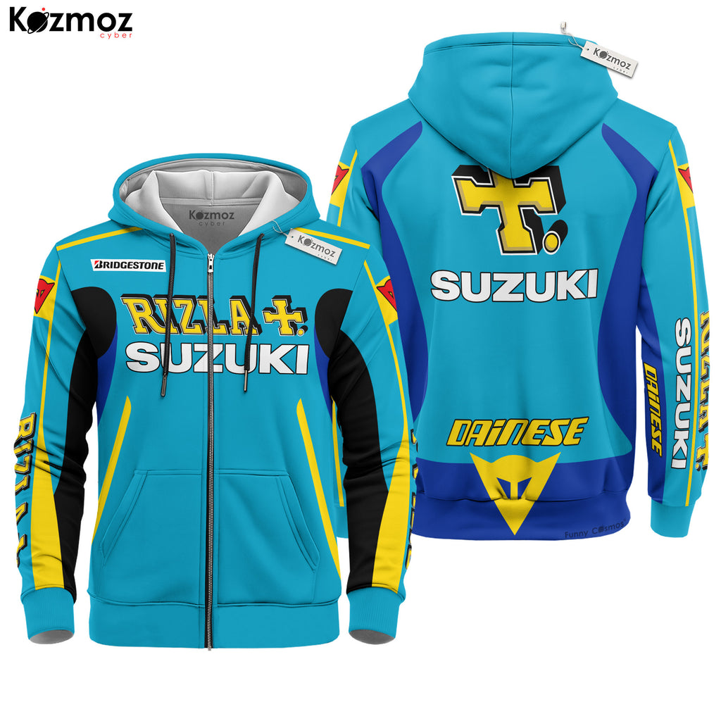 Alvaro Bautista Racing Costume Suit - Rizla Suzuki MotoGP Team