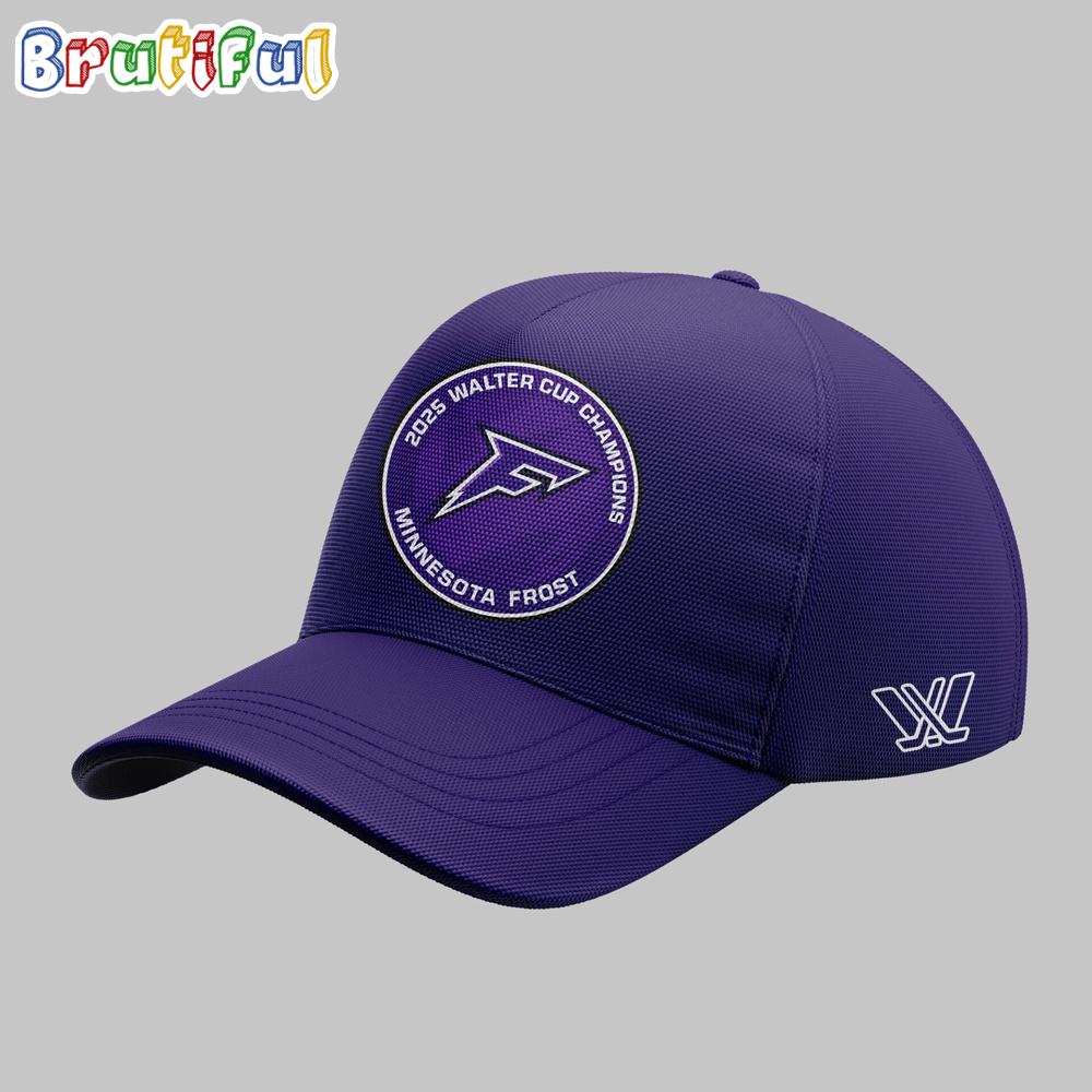 Minnesota Frost Pwhl Walter Cup Champions 2025 Cap