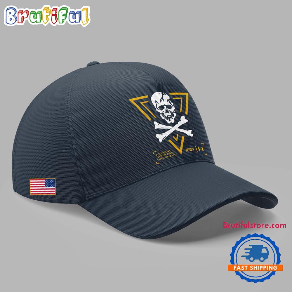 Navy Midshipmen 2024 Ncaa Football Special New Jolly Rogers Limited Cap