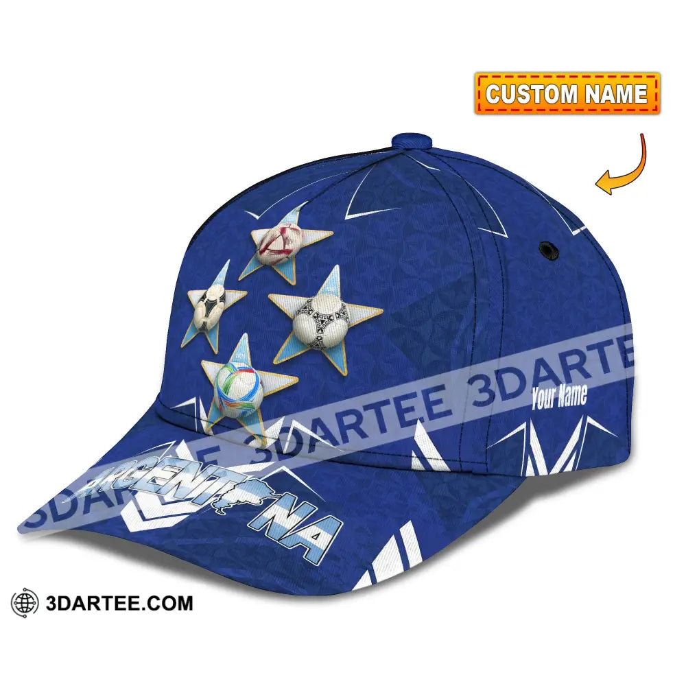 Personalized Cap, Customized Argentina World Cup 2026 Classic Cap